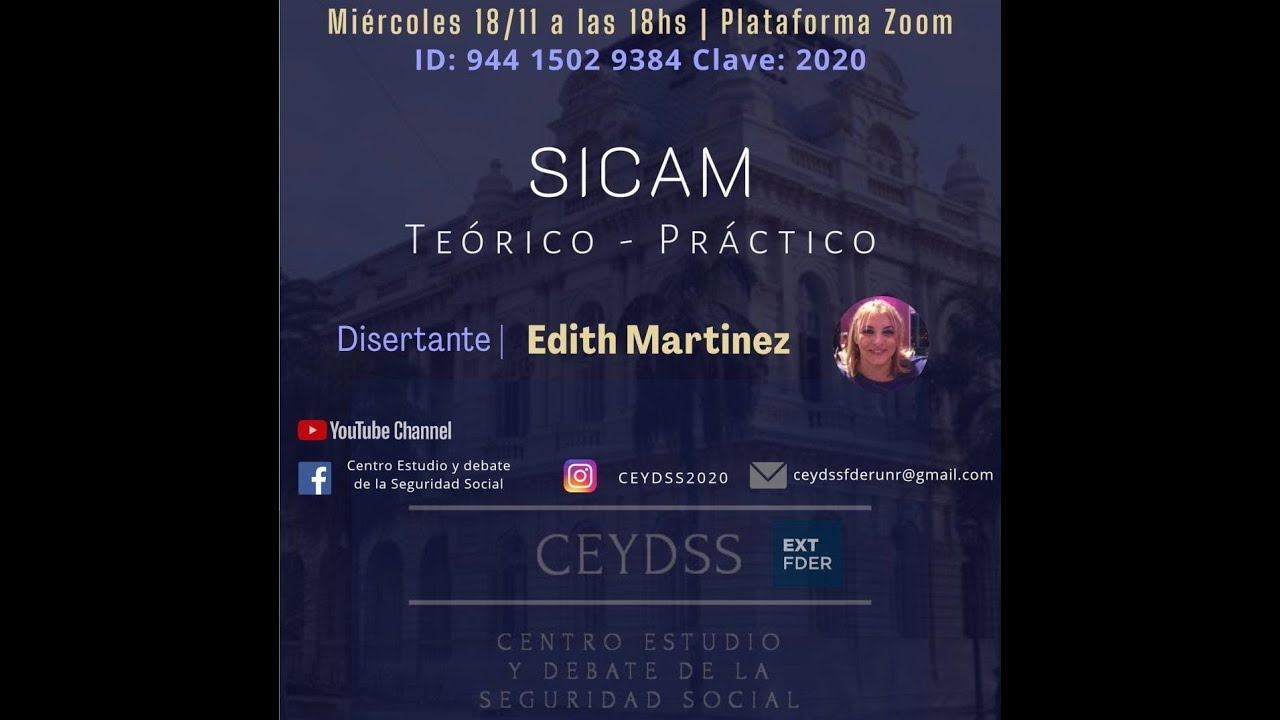 Taller teórico - práctico sobre SICAM