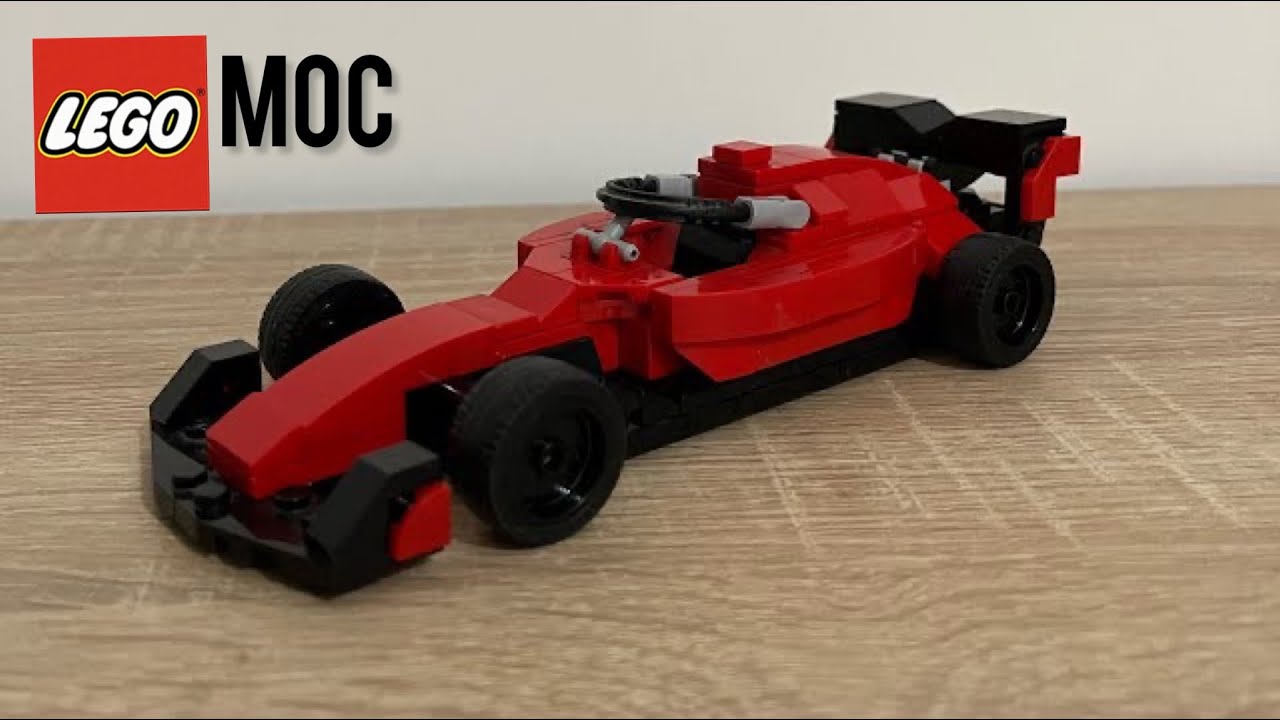 LEGO Ferrari SF-23 Moc F1 TUTORIAL