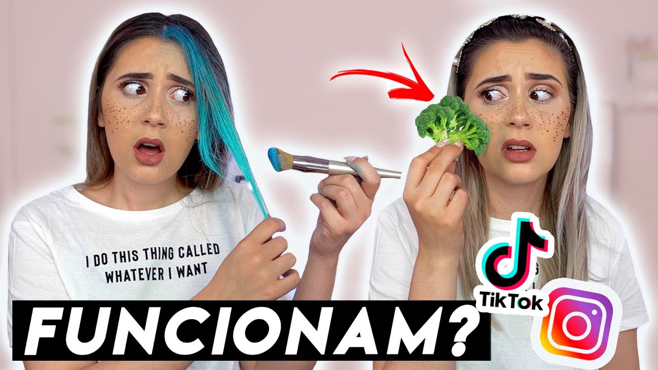 TRUQUES ESTRANHOS do TIK TOK e INSTAGRAM | Joana Gentil