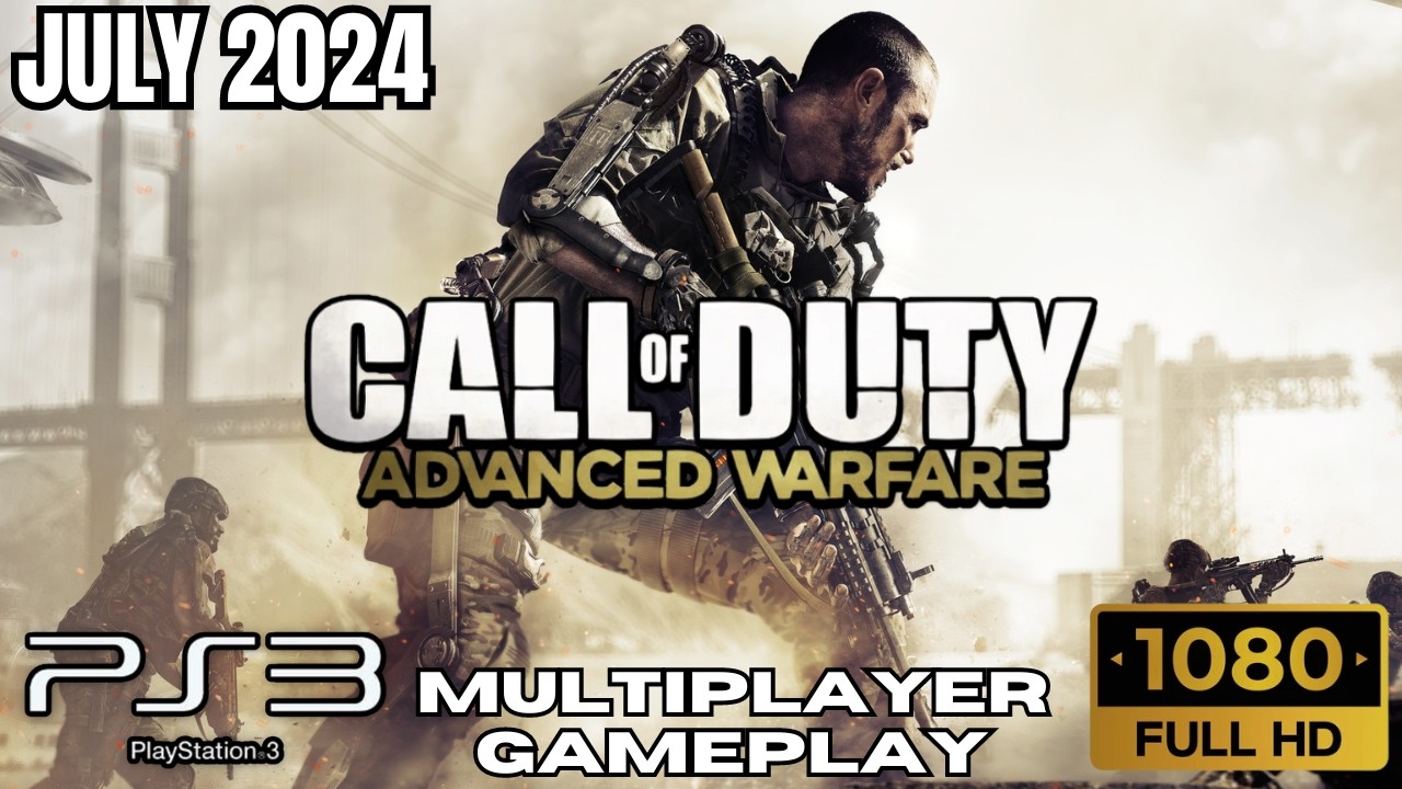 1 Hour Of Epic Call of Duty Advanced Warfare Multiplayer Gameplay | July 2024 | PS3 (No Commentary)