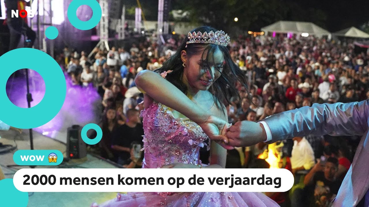 Feestje van 15-jarige meisje in Mexico gaat viral: 2000 mensen komen