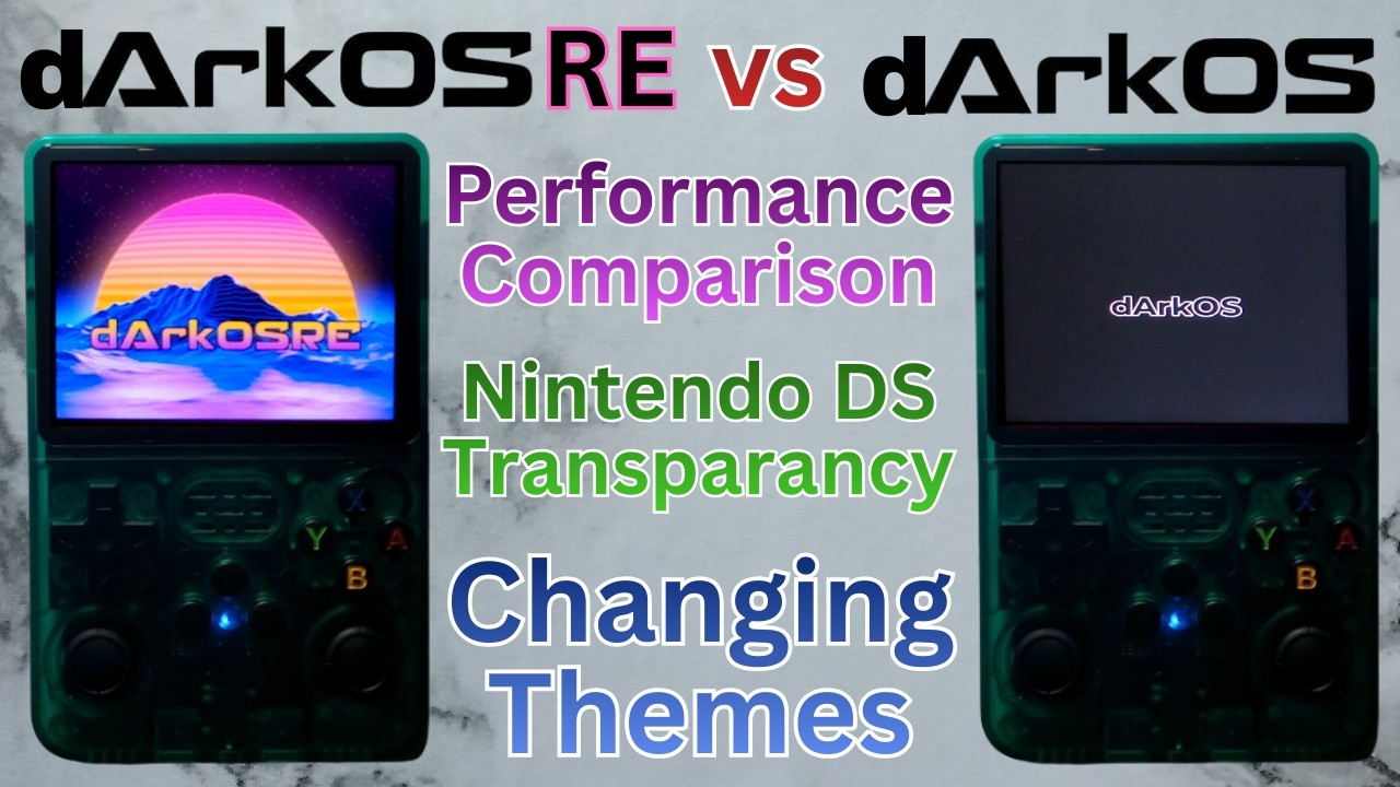 dArkOS vs dArkOS-RE Performance Comparison & Further Tests