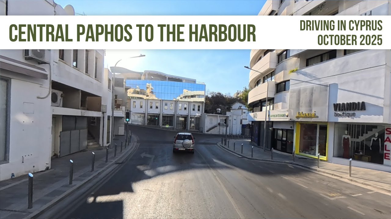 Центральный Пафос, Старый город, улица баров и набережная Пафоса