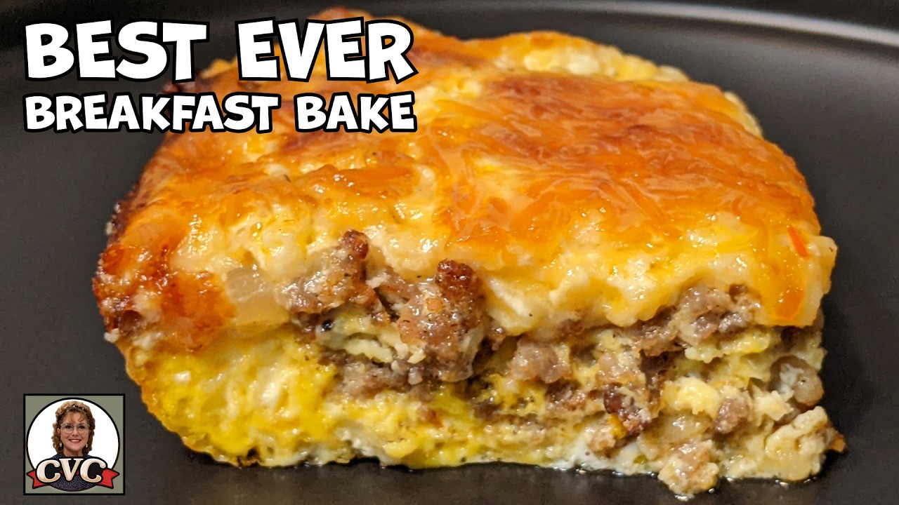 This Sausage Egg Casserole is a Holiday Game Changer