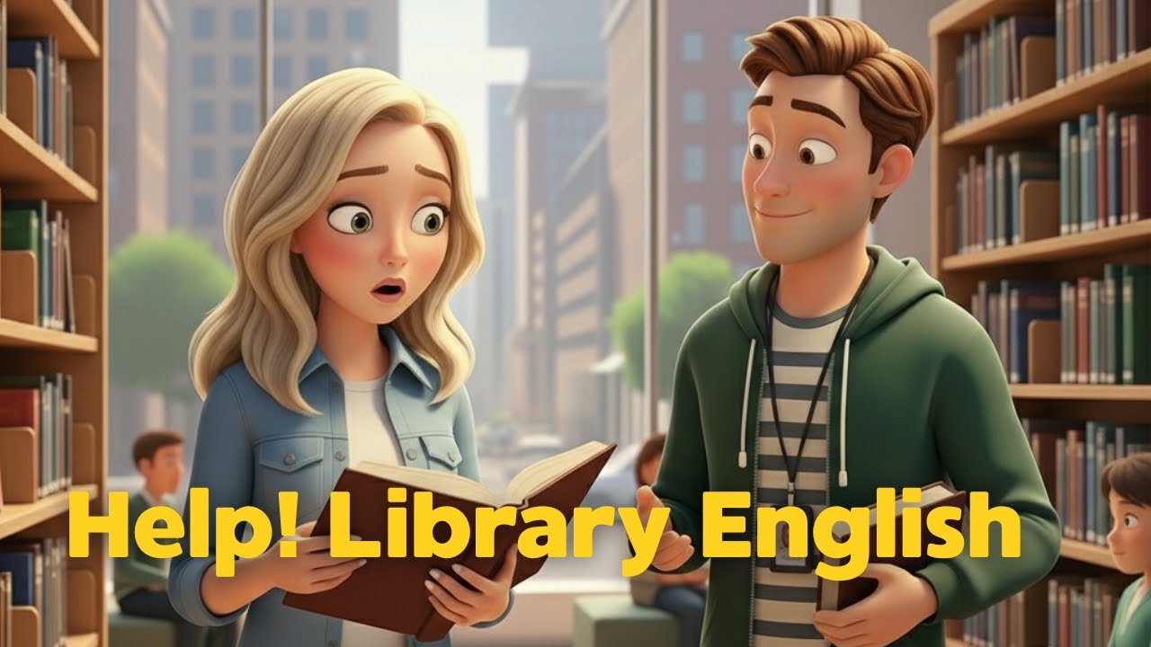 English at the Library | Real-Life English Conversation Practice