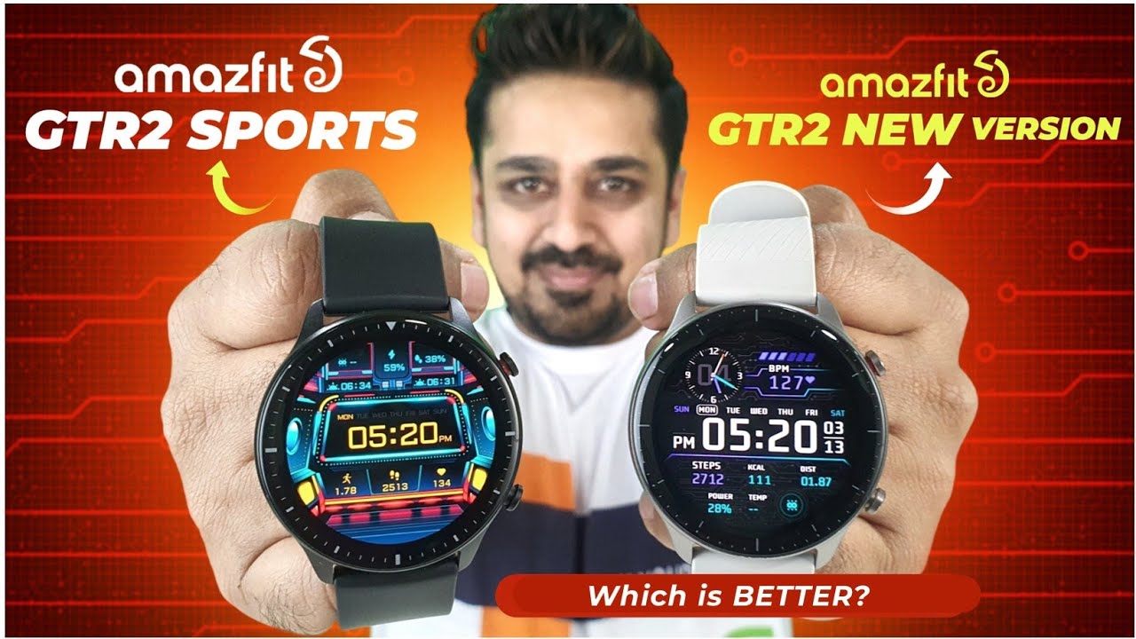Amazfit GTR2 New Version vs Amazfit GTR2 Sports (Old Version). Any difference?