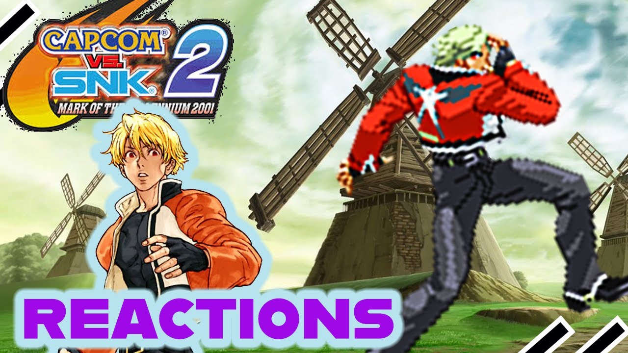 Не проверяйте мою реакцию в Capcom vs SNK 2 с Роком Ховардом, Иори Ягами и Кёсукэ