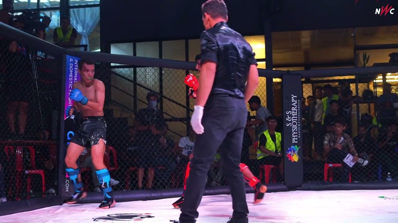 Sagar Pariyar First MMA Fight | Nepal Warrior Series-Season 2 | Round of 16 | #foryou #fyp #mma 