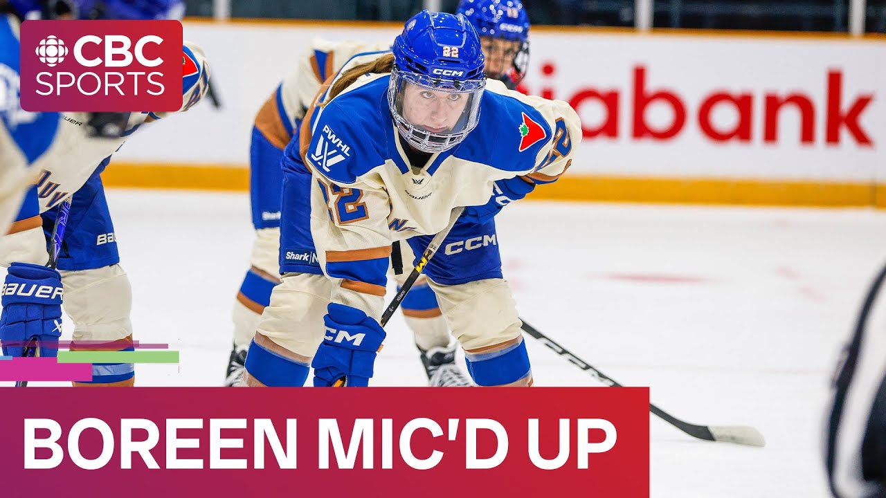 PWHL Mic'd Up: 'What was THAT for?', Vancouver Goldeneyes' Abby Boreen | #CBCSports