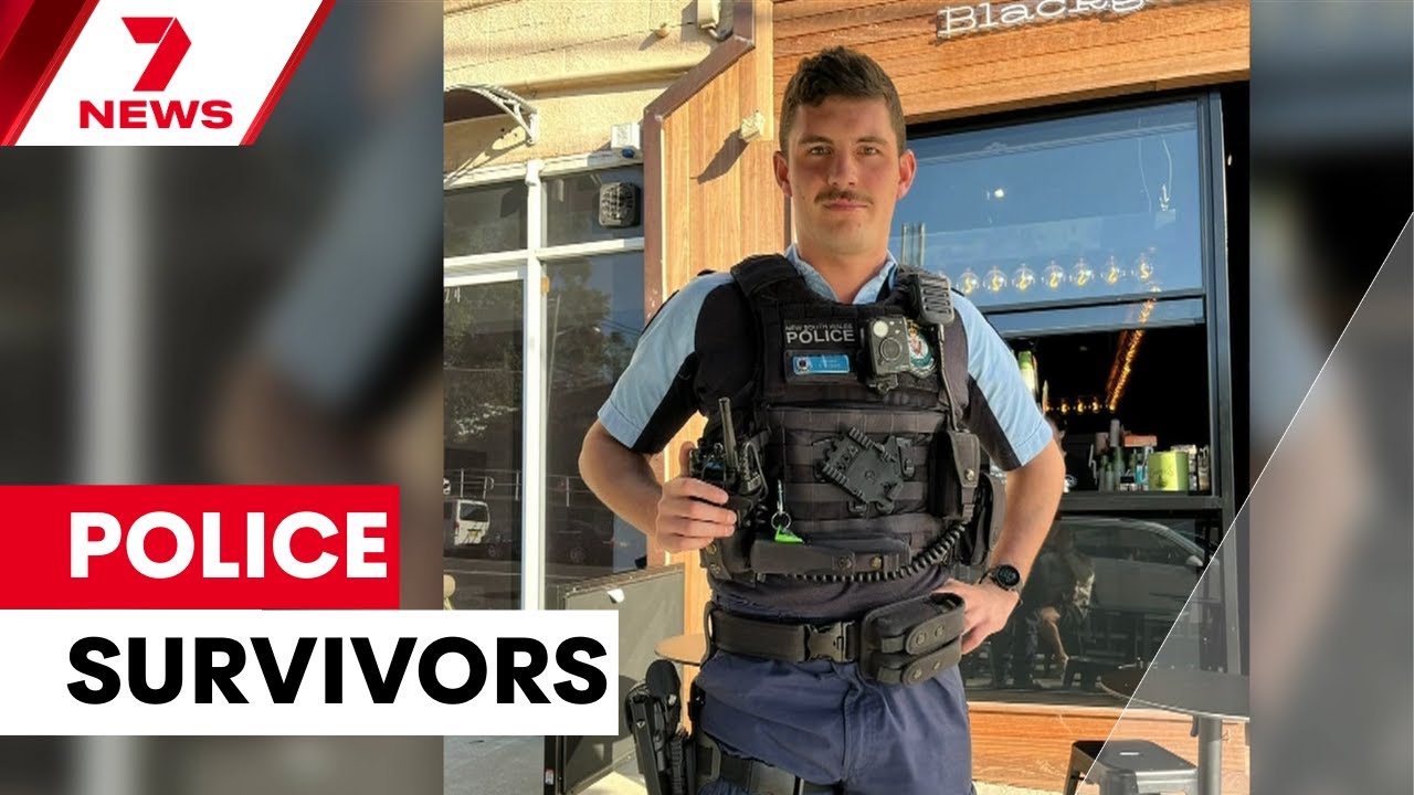 Chris Minns praises police officers for bravery during Bondi terror attack | 7NEWS