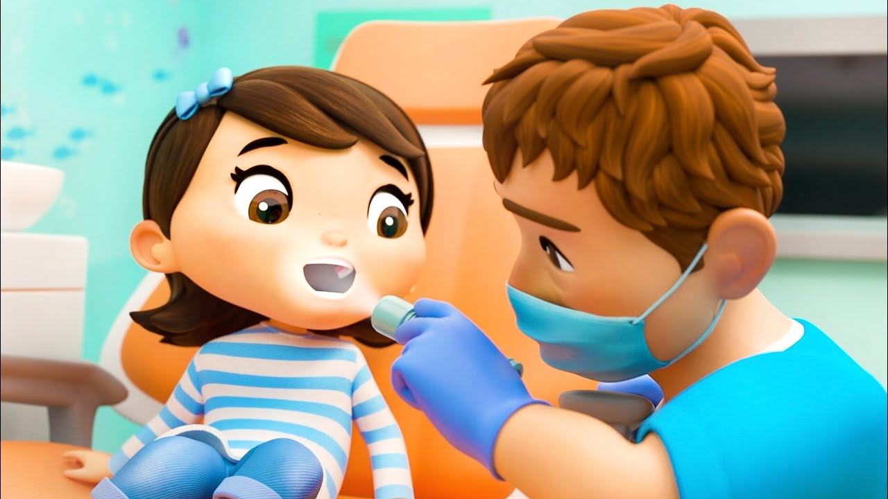 Going to the Dentist Song | Lellobee 🐝 | Nursery Rhymes For Kids