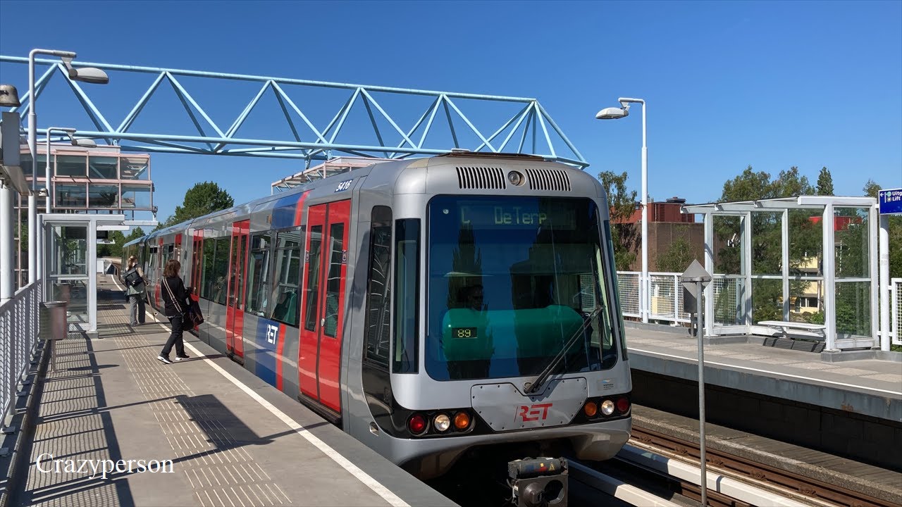 RET Metro Rotterdam Oost: Capellelijn - 12 mei 2025