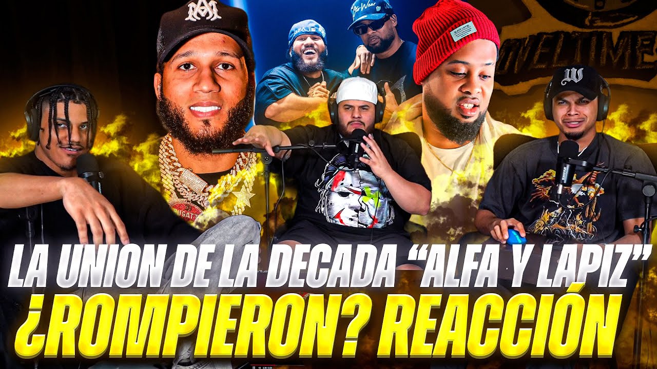 EL ALFA JUNTO A LAPIZ “REACCIÓN” a TA TO FRIO!! ¿ERA NECESARIO? NOS GUSTO…