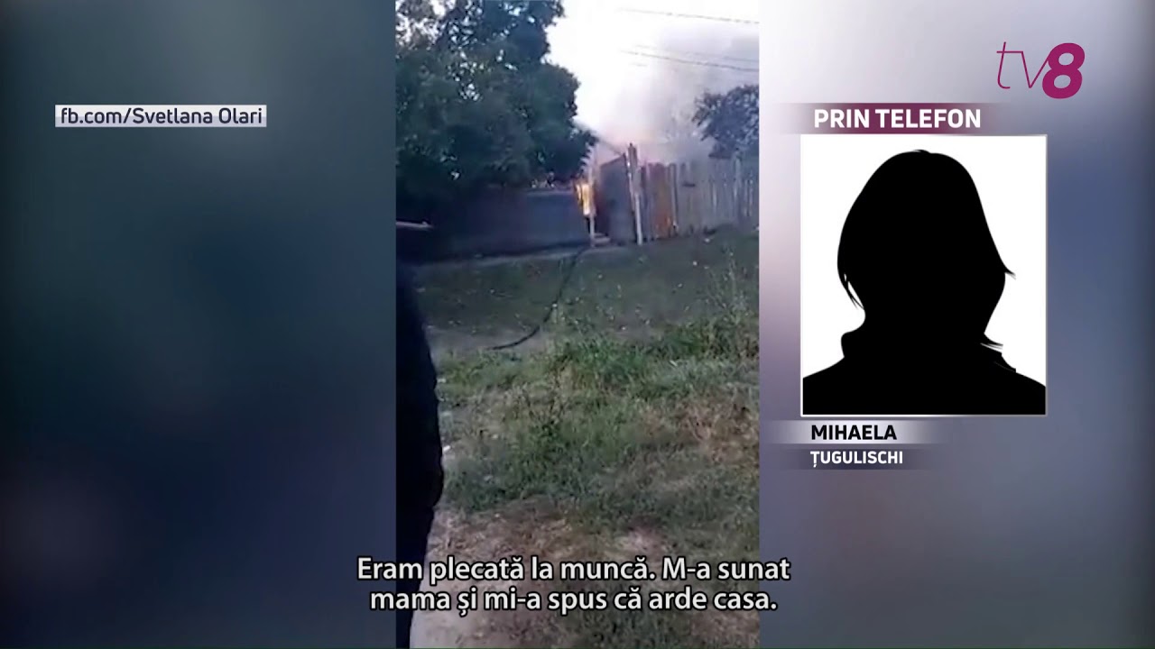 Incendiu la Sadova