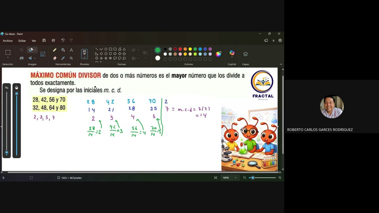 Máximo común divisor  2