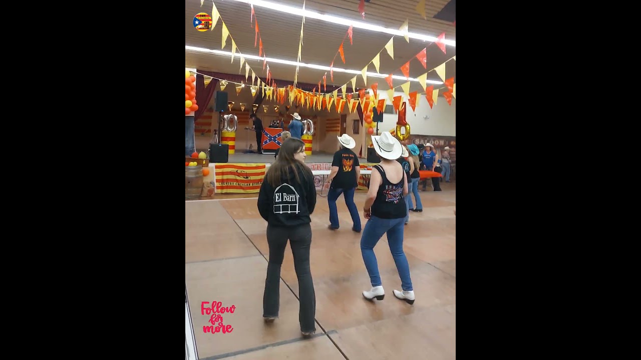 ONE MORE ❤️ Linedance Catalan Style with Teo Lattanzio / Big Catalan Day 10 France #dance #event
