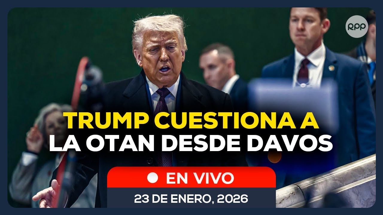 🔥Trump habla ante el Foro Económico Mundial de Davos, ¿qué fue lo que dijo? #VueltaAlMundo