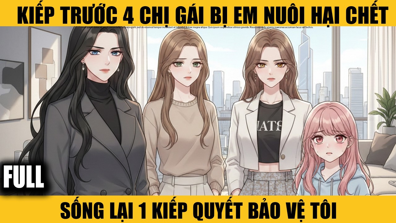 Kiếp trước các chị thiên vị em trai nuôi, đến khi sống lại mới biết ai mới là người thật lòng vì họ.