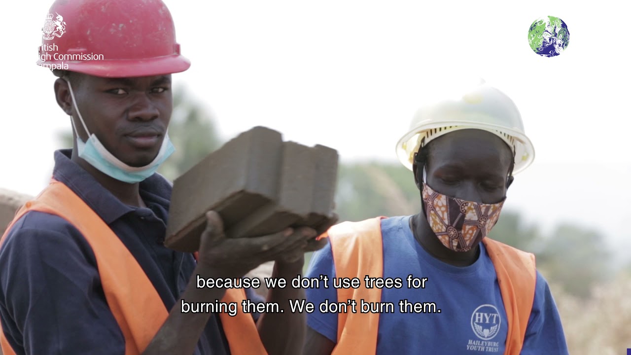 Climate-friendly construction provides opportunity for refugees trained by Haileybury Youth Trust