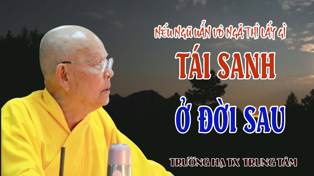 NẾU NGŨ UẨN VÔ NGÃ THÌ LẤY GÌ TÁI SANH Ở ĐỜI SAU? HT.THÍCH TỪ THÔNG - TRƯỜNG HẠ TX TRUNG TÂM