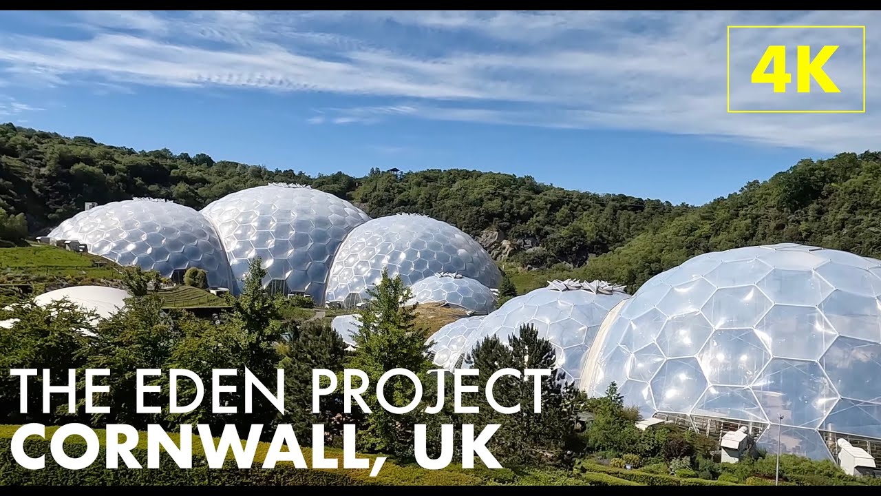 CORNWALL, UK | The enchanting Eden Project | 4K Walk