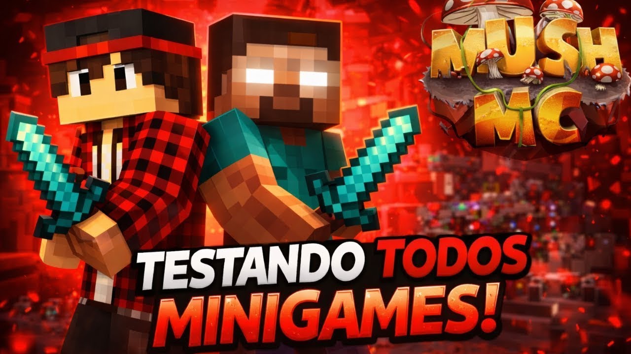 TESTANDO TODOS OS MINIGAMES DO MUSH!