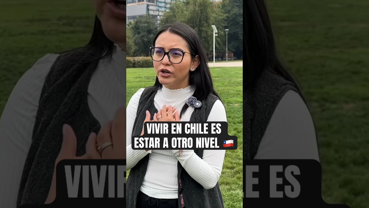 VIVIR en CHILE es estar a otro nivel 🇨🇱 HAY M&Aacute;S oportunidades que el resto de LATINOAM&Eacute;RICA #short