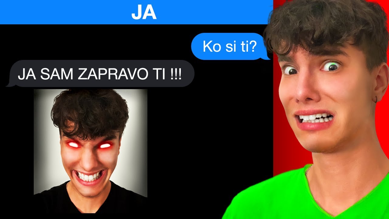 NIKADA NEMOJTE POSLATI PORUKU SAMOM SEBI U 3 UJUTRU... *opasno*