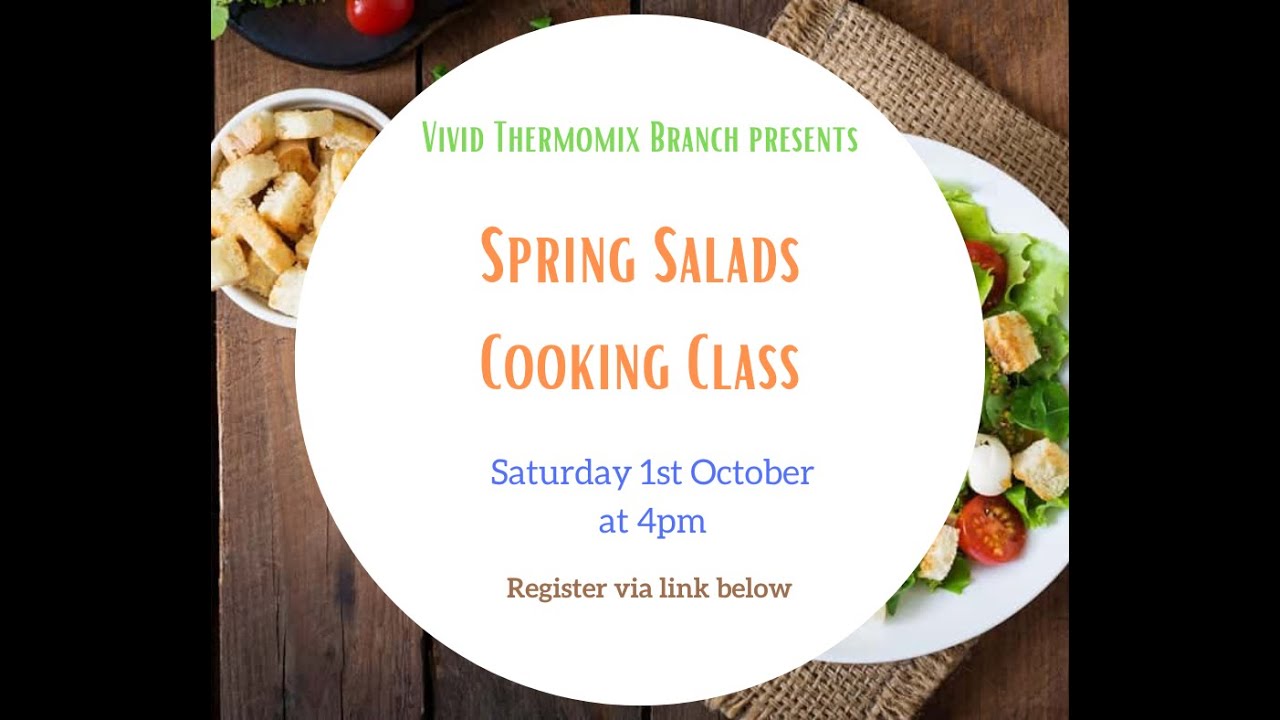 Spring Salads Cooking Class