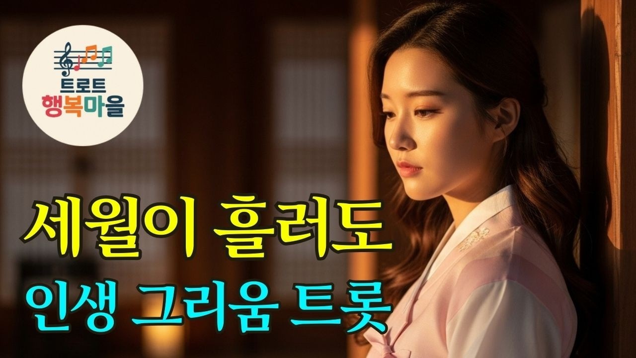 세월이 흘러도 – 인생 그리움 트롯