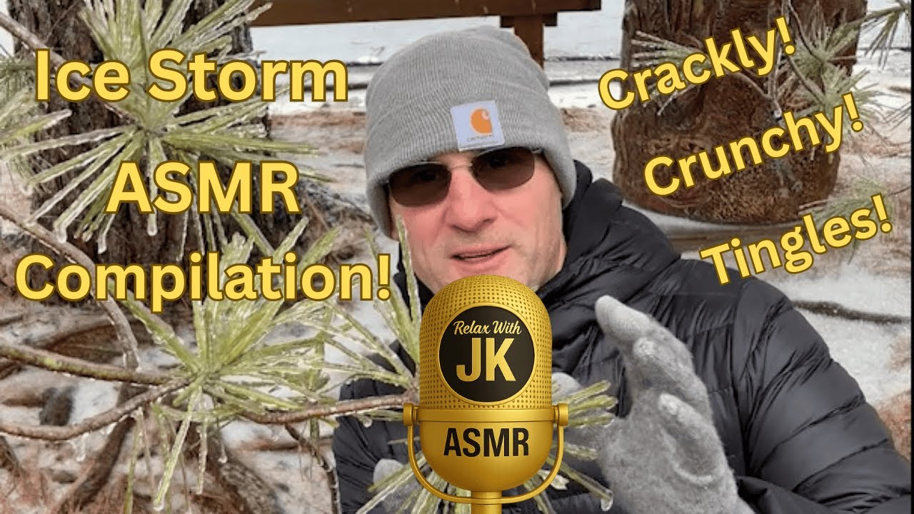 ASMR Ice Storm Compilation Crunchy Crackly Tingles