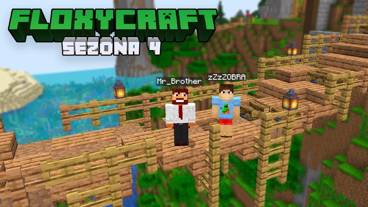Napravili smo NAJBOLJI MOST - FloxyCraft w/@zZzZOBRA