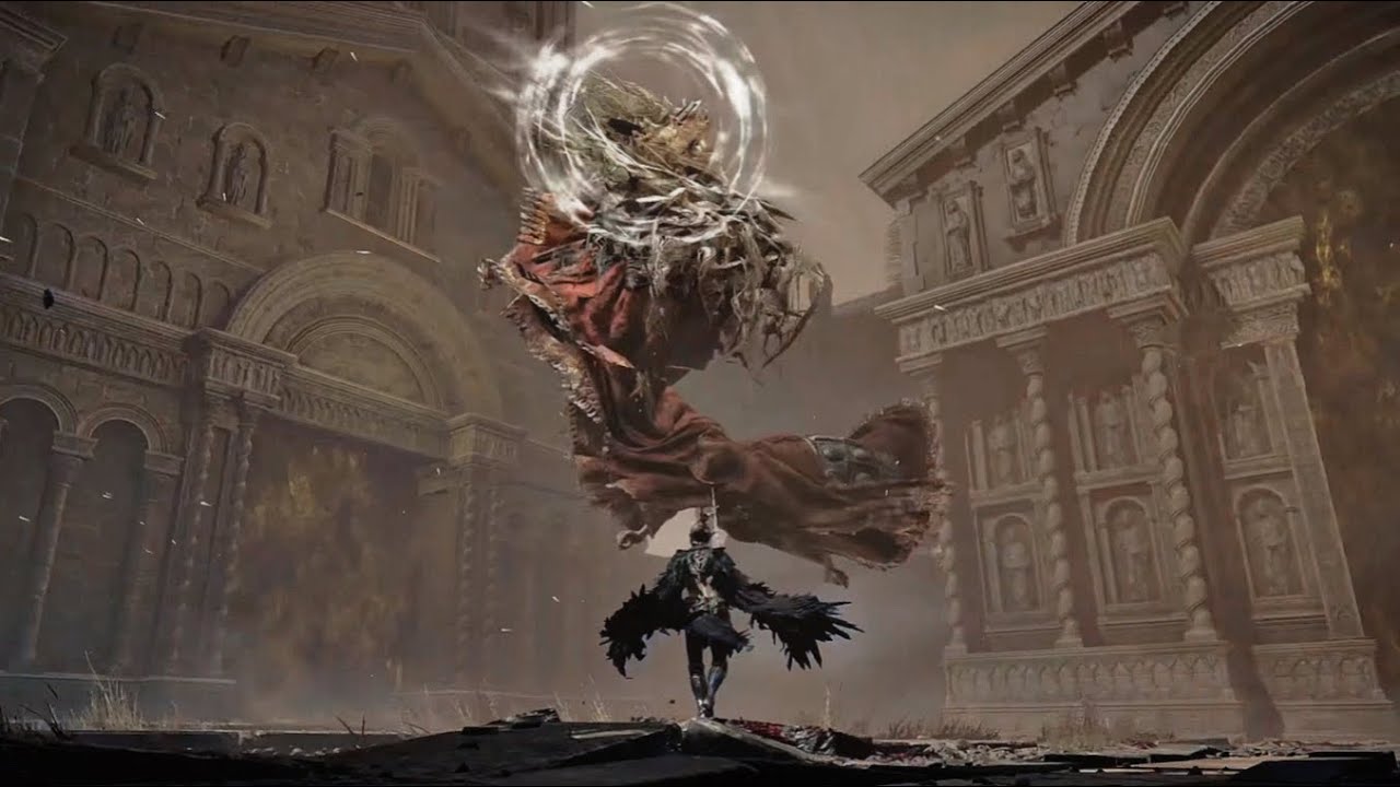 Elden Ring DLC - Dancing Lion Cinematic Fight (No HUD/epic OST sync)