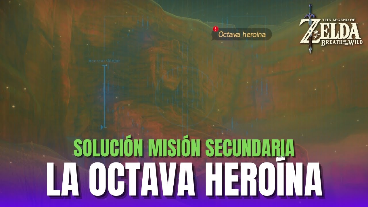 LA OCTAVA HEROÍNA (MISION SECUNDARIA) SOLUCIÓN | Zelda Breath of the Wild - Guia Español
