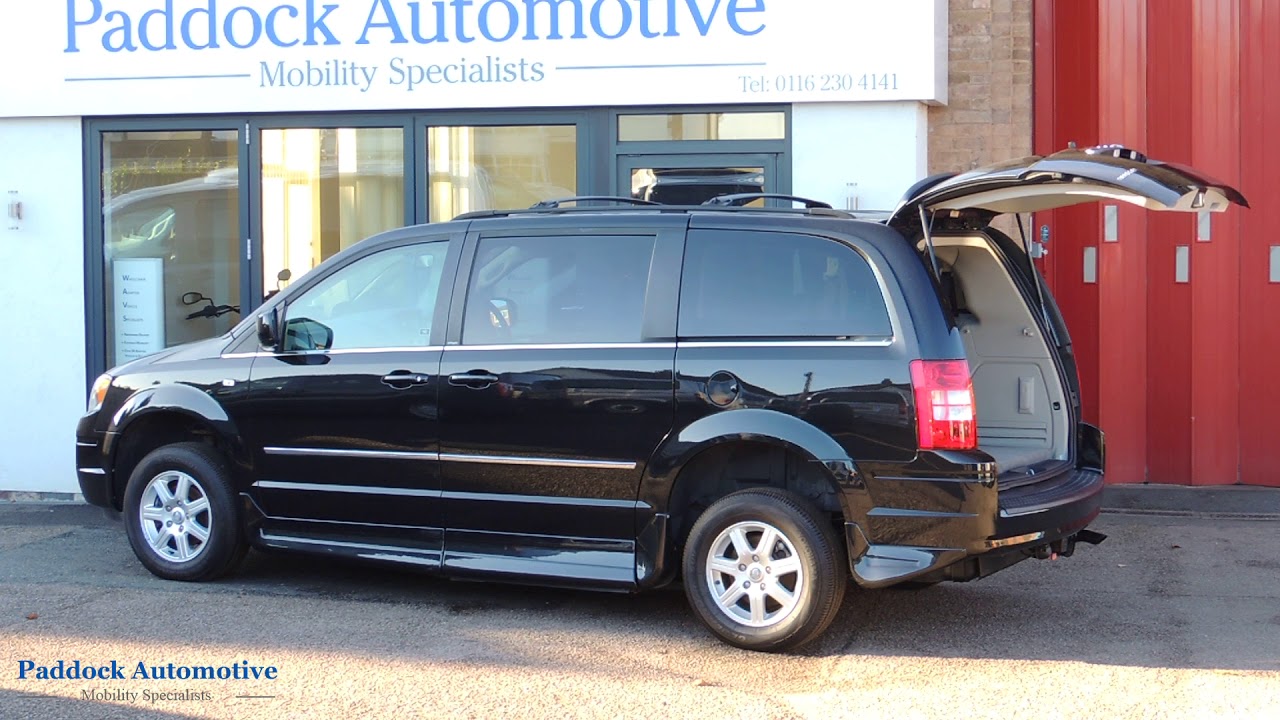 Chrysler Grand Voyager Drive From Wheelchair and/or Wheelchair Passenger Up Front