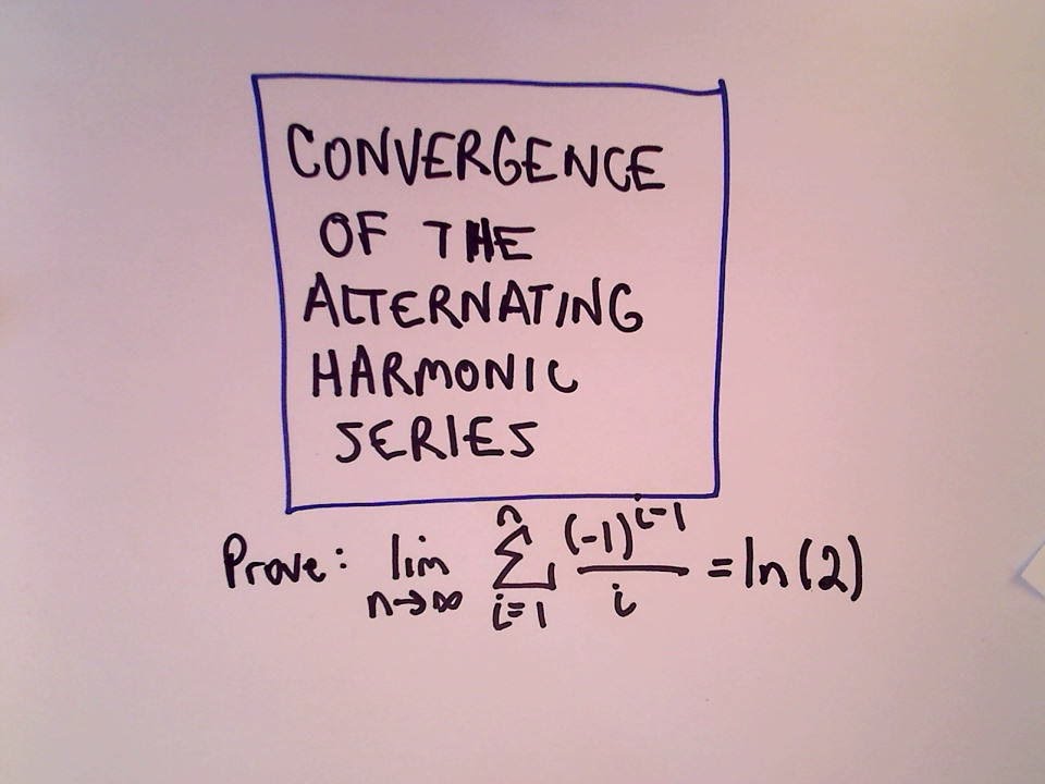 Convergence of the Alternating Harmonic Series