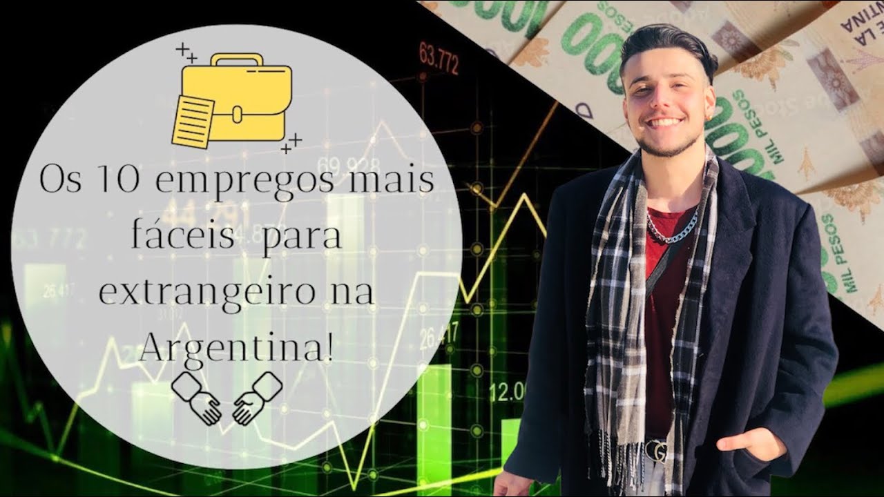 As 10 vagas de emprego mais fáceis de conseguir na Argentina 🇦🇷💼