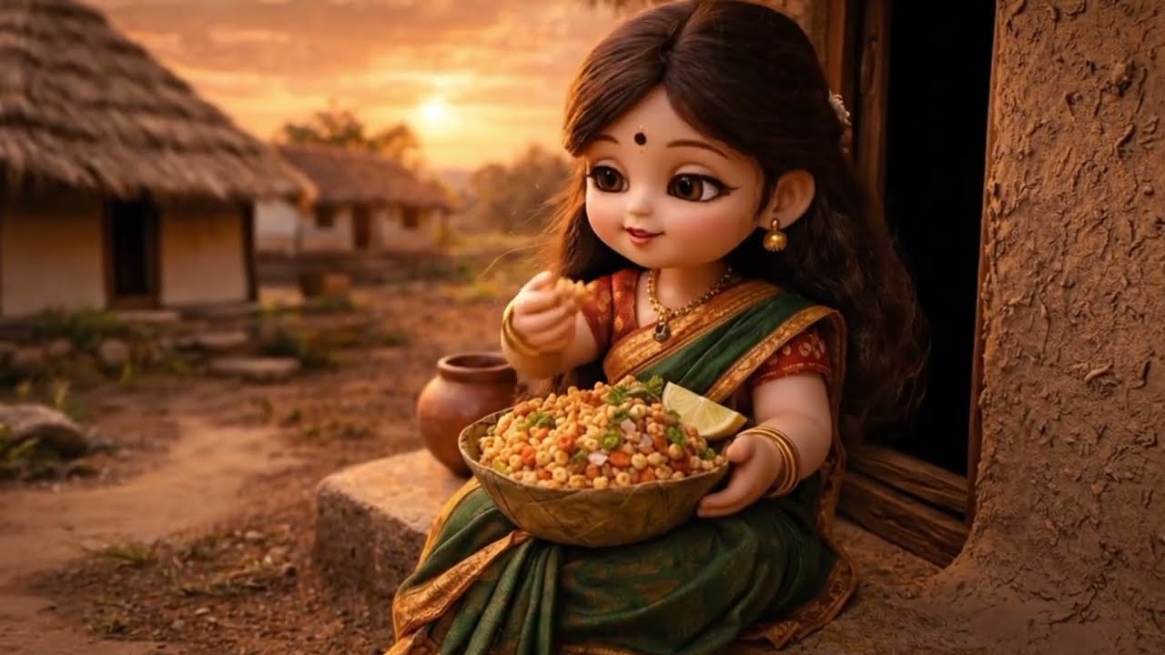 Tiny Churumuri ASMR | Miniature Indian Village Snack 🌶️
