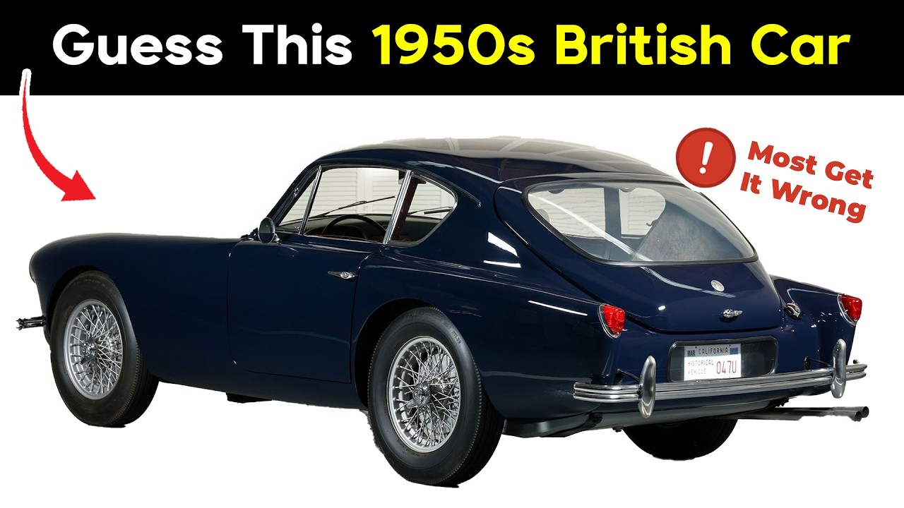 British Classic Car Quiz | Only 5.3% Can Name These 1950s British Classics By Their Rearends