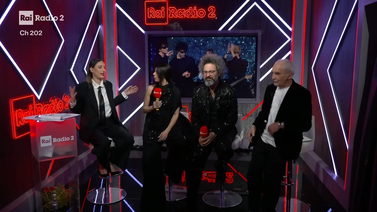 Intervista a Simone Cristicchi e Amara (Serata Cover) - Radio 2 a Sanremo