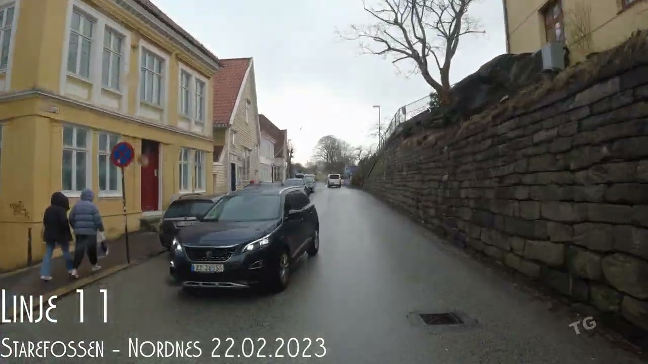 4K - Linje 11 - Starefossen - Nordnes T/R