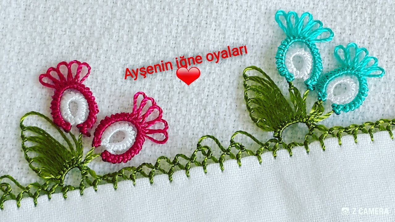 336.model Cıtıpıtı kolay ve gösterişli çok güzel iğne oyası modeli  yapılışı video do not like flowe