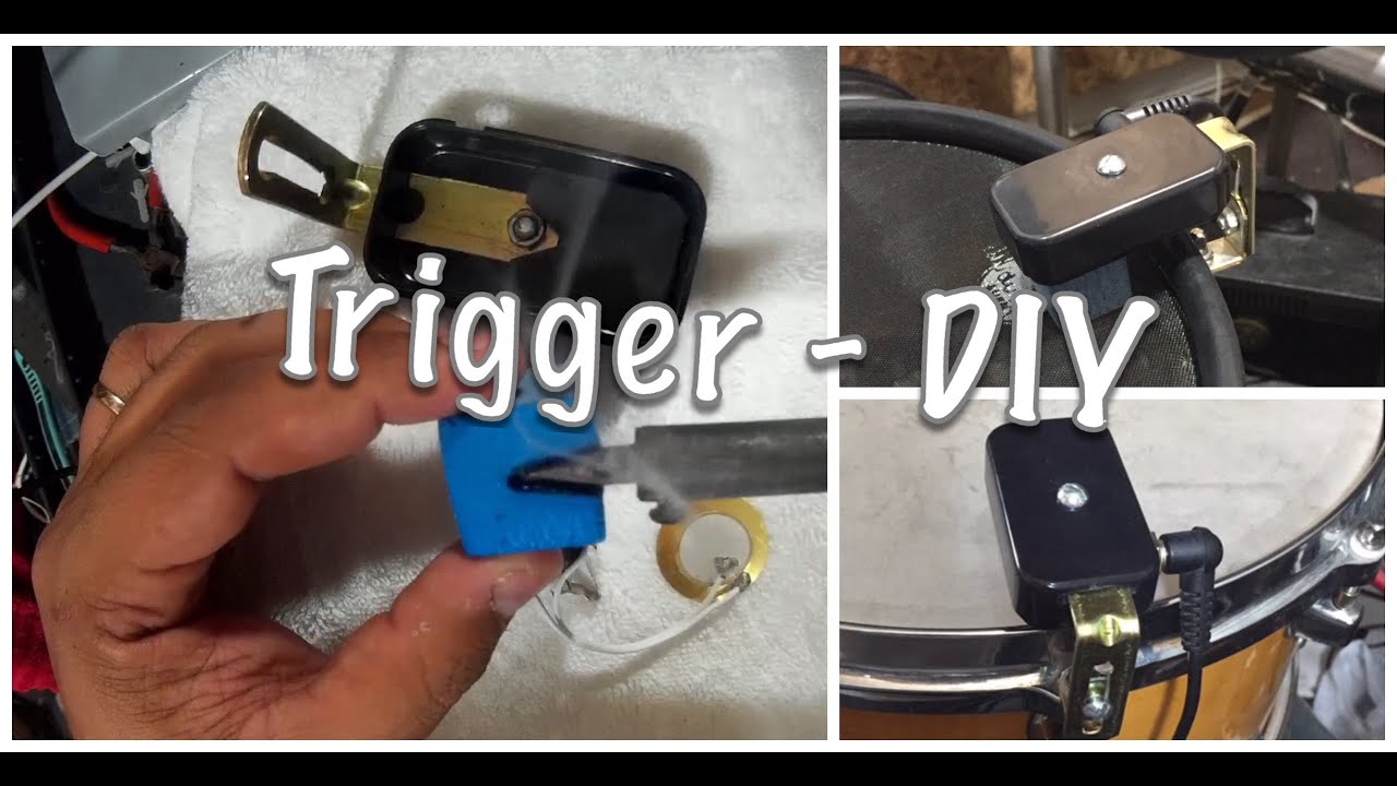 Mono Trigger Drum - DIY - Faça Voce Mesmo
