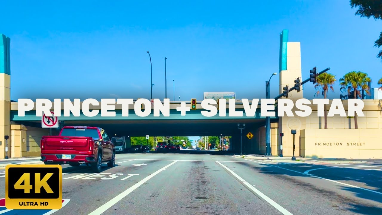 🏎️ Cruising Down Princeton & Silver Star | Orlando Drive Tour [4K HDR]
