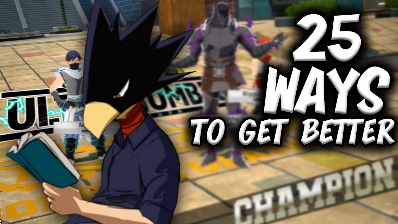 25 СПОСОБОВ СТАТЬ ЛУЧШЕ В My Hero Ultra Rumble