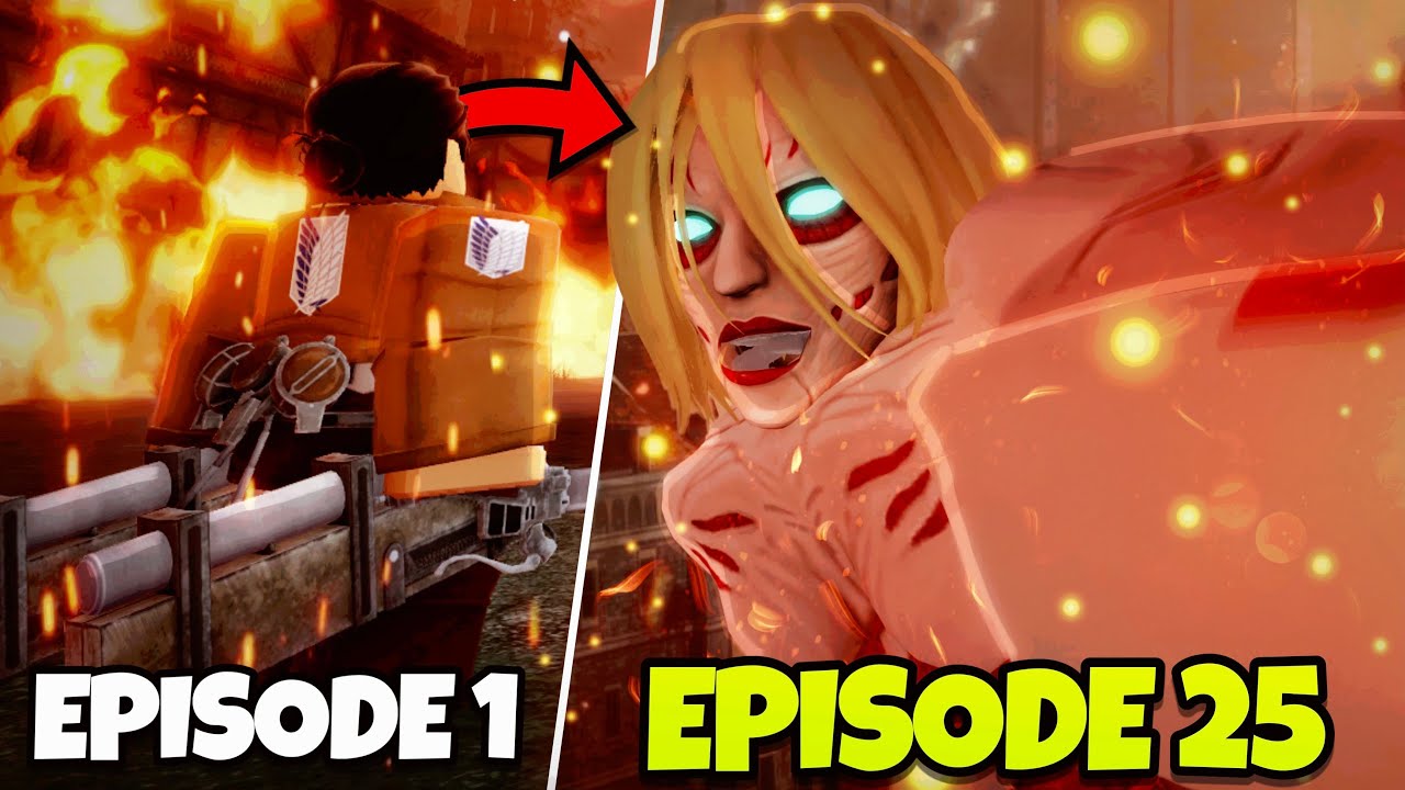 Я играл в Attack On Titan Revolutions СЮЖЕТНАЯ ЛИНИЯ ПО ПОРЯДКУ!