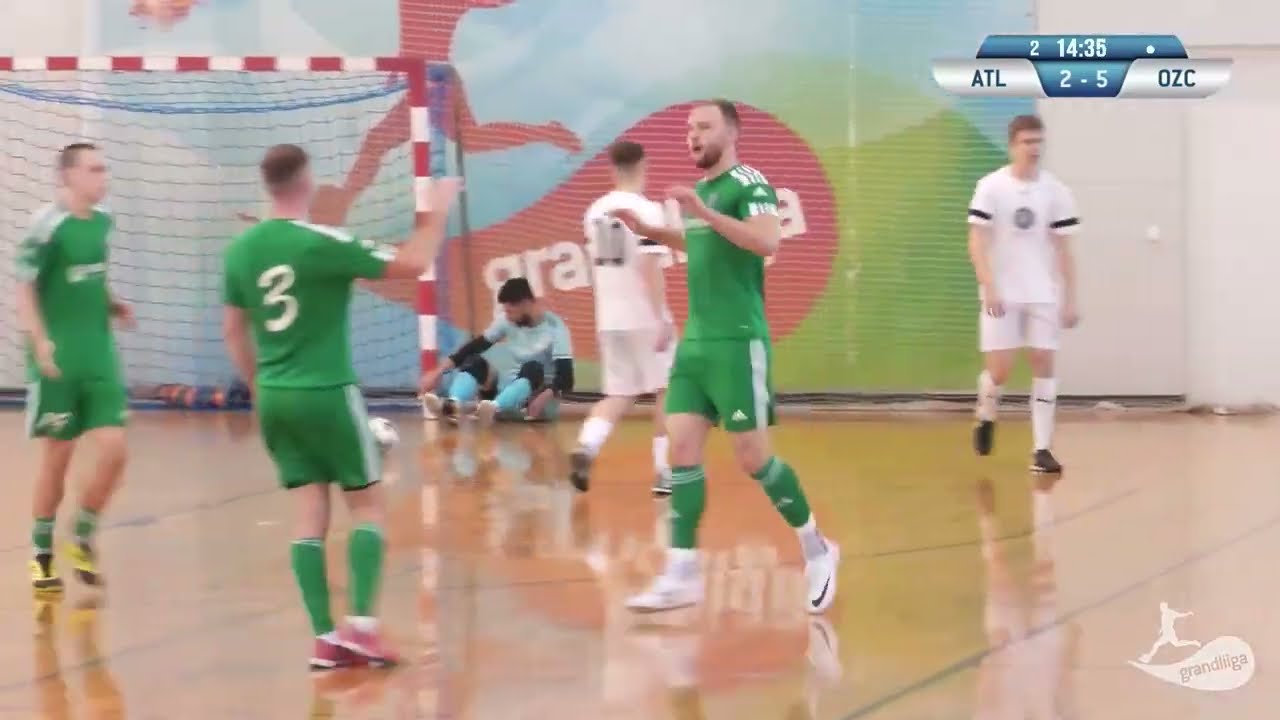 Atlantic FC 4 - 5 O.Z. Company (Highlights) (23-Nov-25)