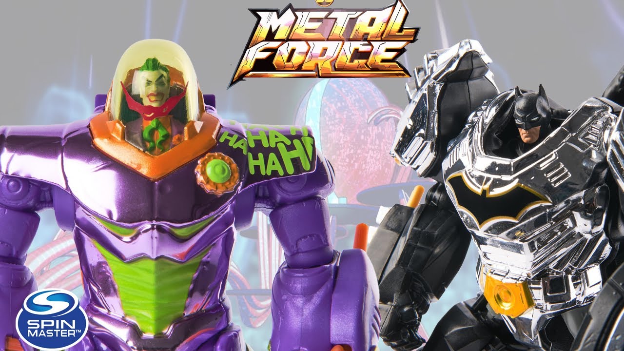 DC Metal Force Showdown: Batman vs. Joker Action Figures!
