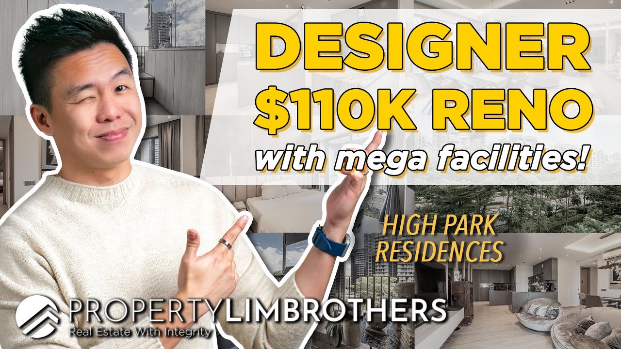 High Park Residences : Renovated 4-Bedder in District 28 | $1.58M, Singapore Home Tour (Melvin Lim)