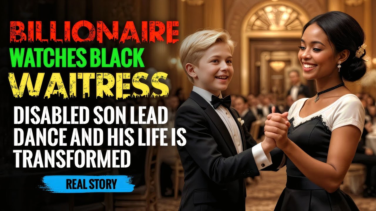 Waitress Let Her Disabled Son Dance The Billionaire Couldn’t Look Away